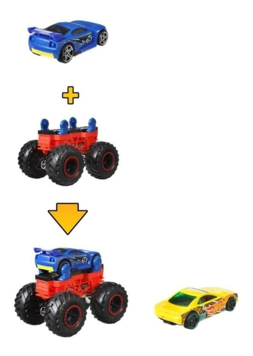 Hotwheels Monster Trucks Set Diseña Tu Mounstro