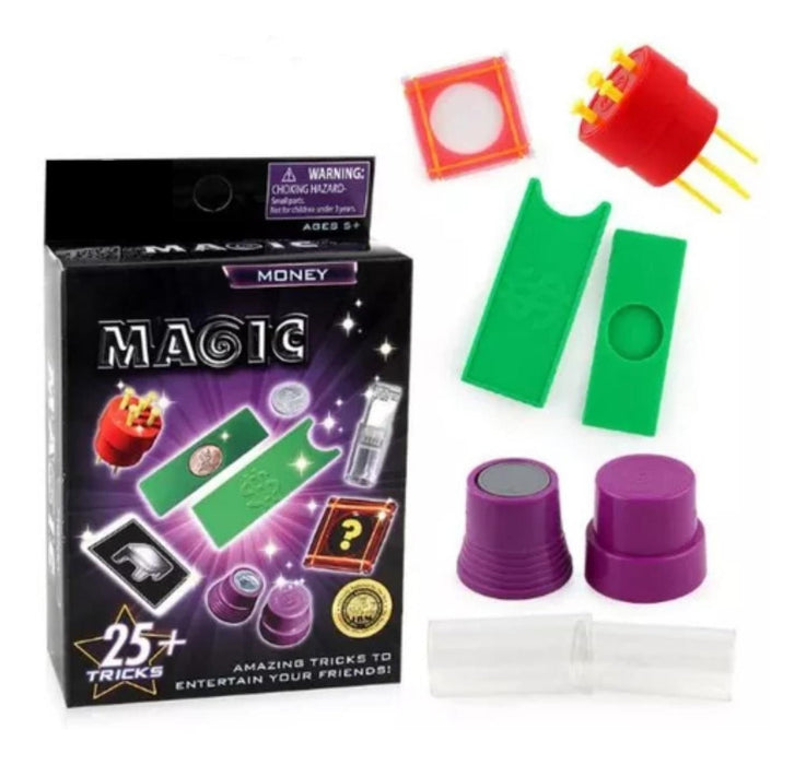 Set Juego De Magia 25 Trucos Clásico Para Niños Y Adultos