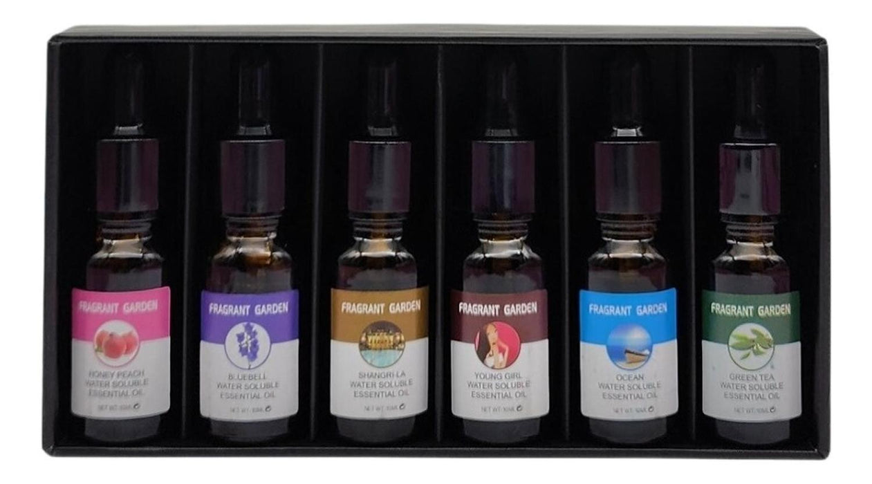 Set 6 Aceites Esencias Para Humidificadores Aromas