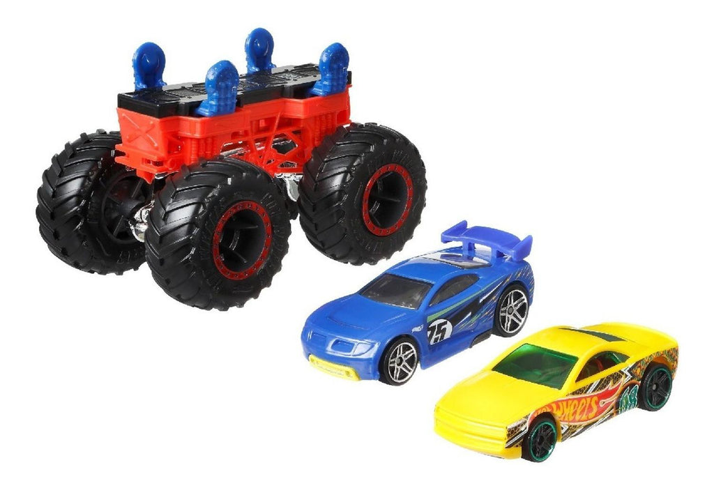 Hotwheels Monster Trucks Set Diseña Tu Mounstro