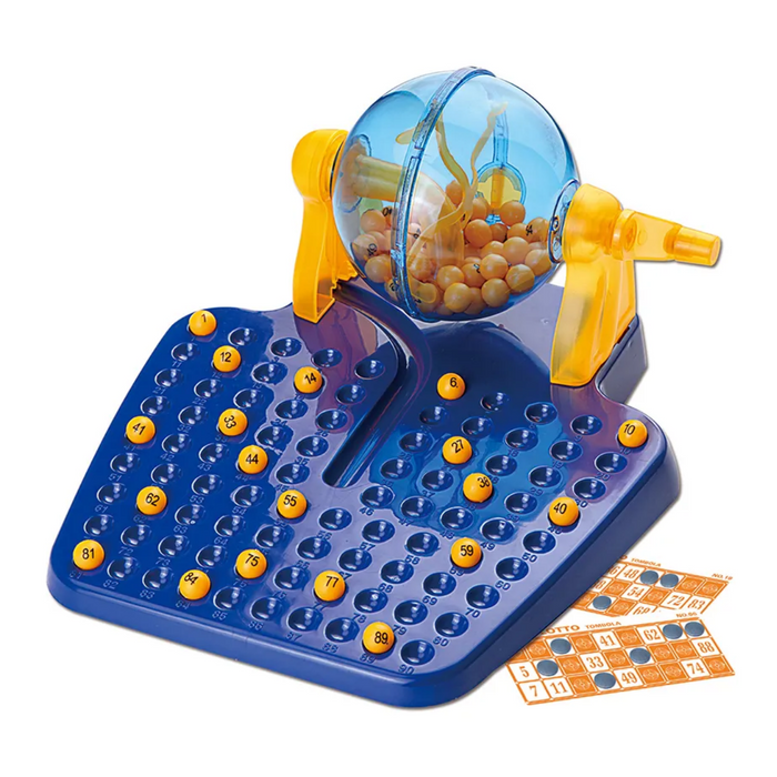 Juego Bingo Lotto Tombola Set Completo Juego De Mesa