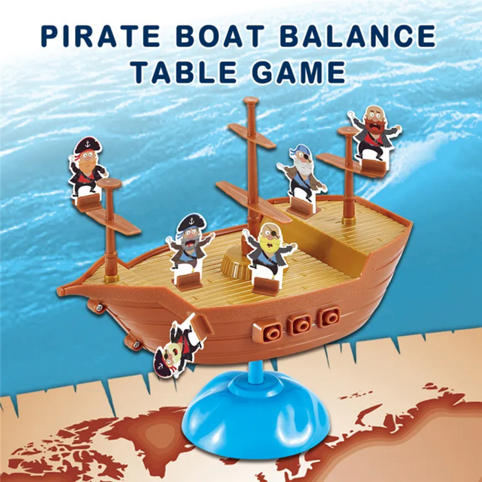 Juego De Mesa Equilibrio Barco Pirata No Lo Dejes Caer