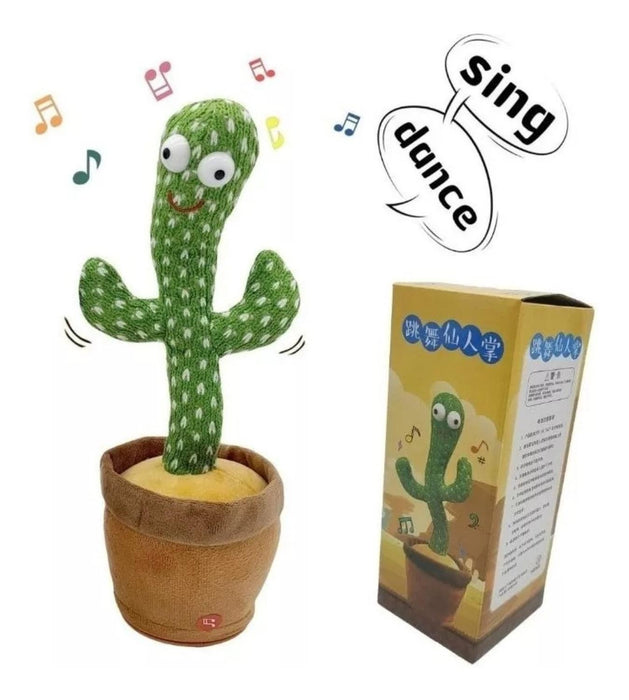 Cactus Bailarín 32 Cms Arabe Musical Juguete Interactivo