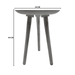 Mesa De Centro Redonda Lateral Living Mesa Diseño Mandala - Fliperex