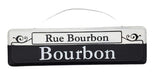 Cartel Letrero Metálico Vintage Bourbon Adorno Para Pared - Fliperex