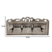 Colgador De Pared Vintage De Madera 4 Ganchos Dobles - Fliperex
