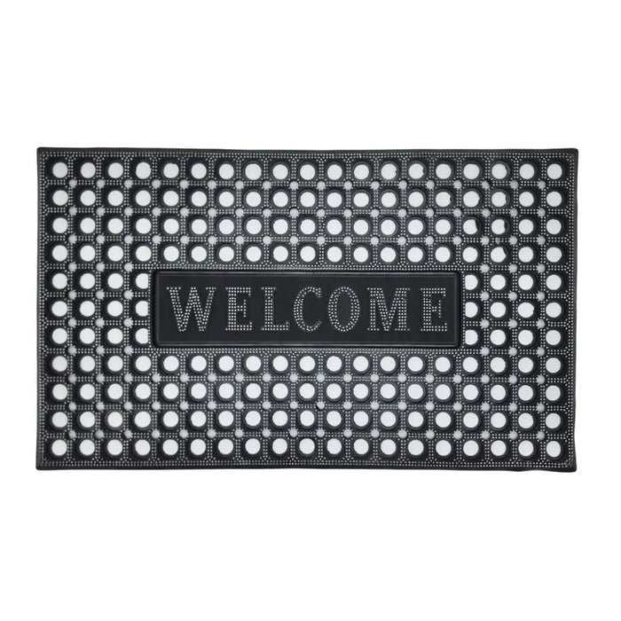 Alfombra Limpiapies Felpudo Alfombra De Entrada Welcome - Fliperex