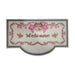 Alfombra Welcome Limpiapies Flores Alfombra De Entrada Multi - Fliperex
