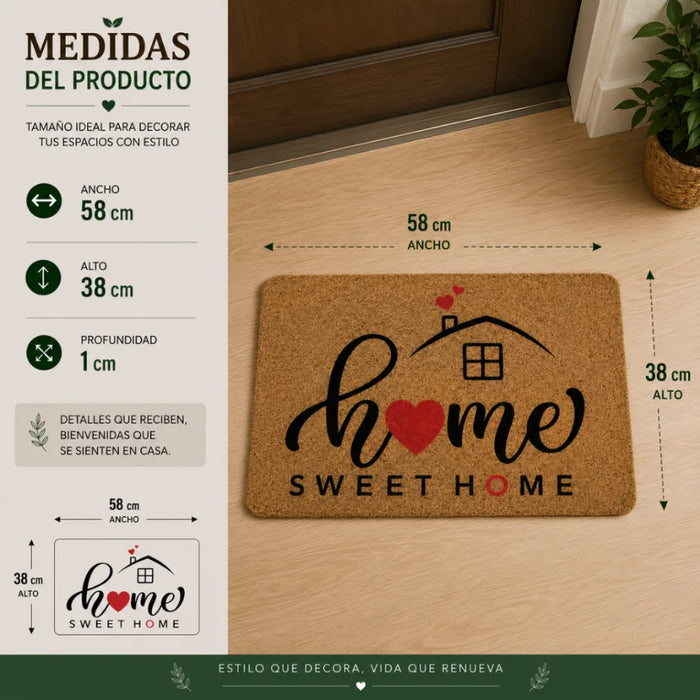 Alfombra Limpia Pies Felpudo Alfombra De Fibra Diseños