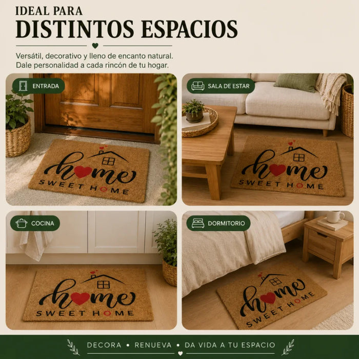 Alfombra Limpia Pies Felpudo Alfombra De Fibra Diseños