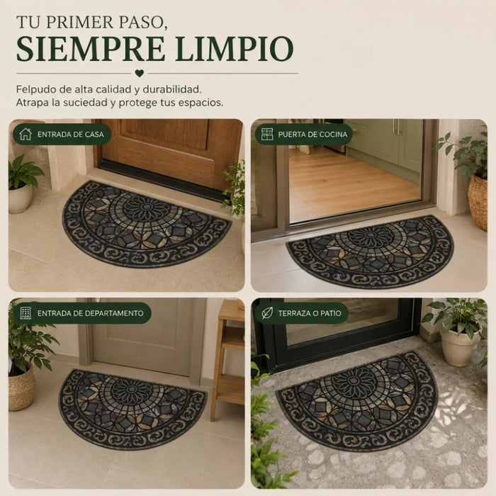 Alfombra Limpiapies Felpudo Alfombra De Entrada Vintage Semi