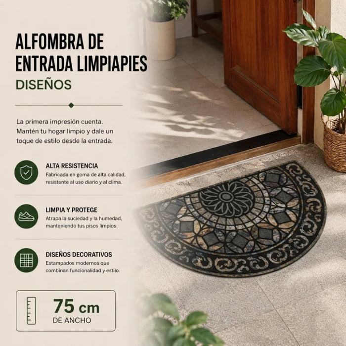 Alfombra Limpiapies Felpudo Alfombra De Entrada Vintage Semi