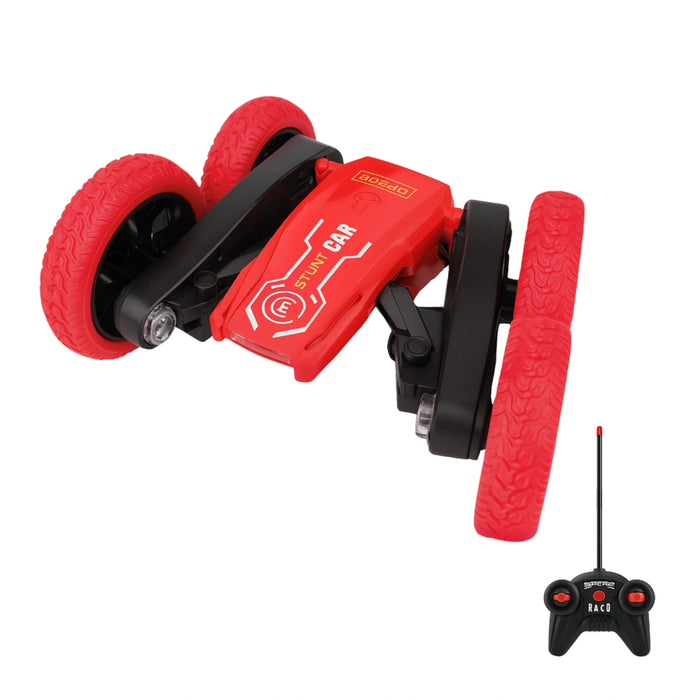 Auto a Control Remoto Acrobatico RC Ruedas Plegables Luces