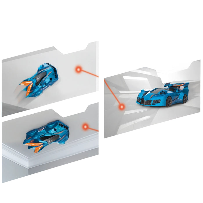 Auto a Control Remoto Laser de Pared Trepa Muro Antigravedad