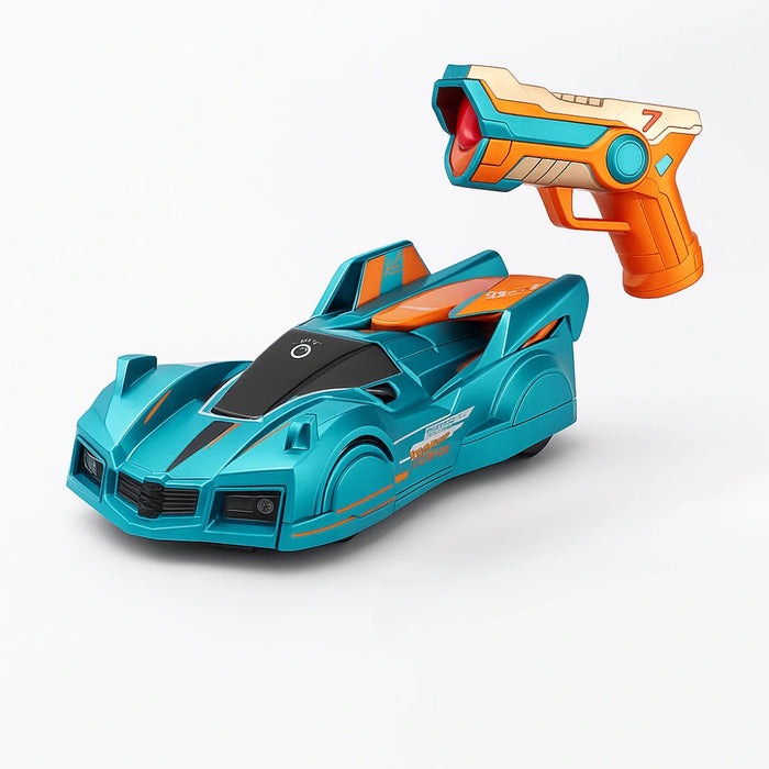 Auto a Control Remoto Laser de Pared Trepa Muro Antigravedad