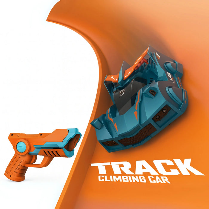 Auto a Control Remoto Laser de Pared Trepa Muro Antigravedad