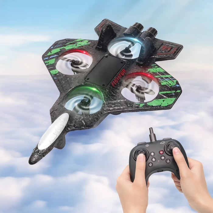 Avion a Control Remoto Acrobatico Jet de Rotacion 360 Grados