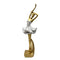 Bailarina Dorada Decorativa Dorada Figura Decorativa Estatua