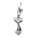 Bailarina Plateada Decorativa Dorada Figura Decorativa - Fliperex