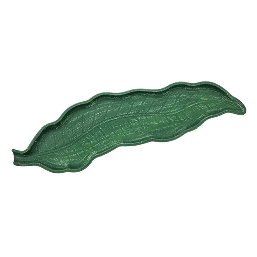 Bandeja Plato Decorativo Hoja Estilo Minimalista Cocina - Fliperex