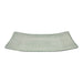 Bandeja Plato Rectangular Decorativa Verde Con Puntos Blanco - Fliperex