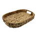 Bandeja Rustica Fibra Natural Rectangular Bandeja Multiuso