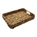 Bandeja Rustica Fibra Natural Rectangular Bandeja Multiuso - Fliperex