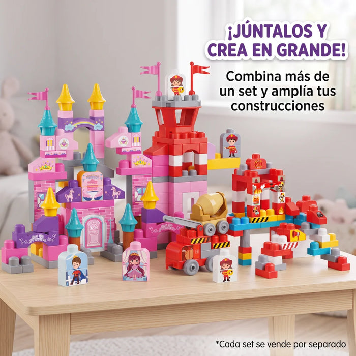 Bloques De Construcción Grandes 80 Piezas Para Niños Infantil