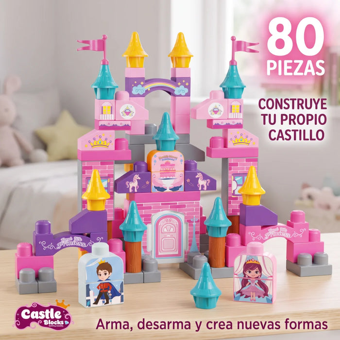 Bloques De Construcción Grandes 80 Piezas Para Niños Infantil