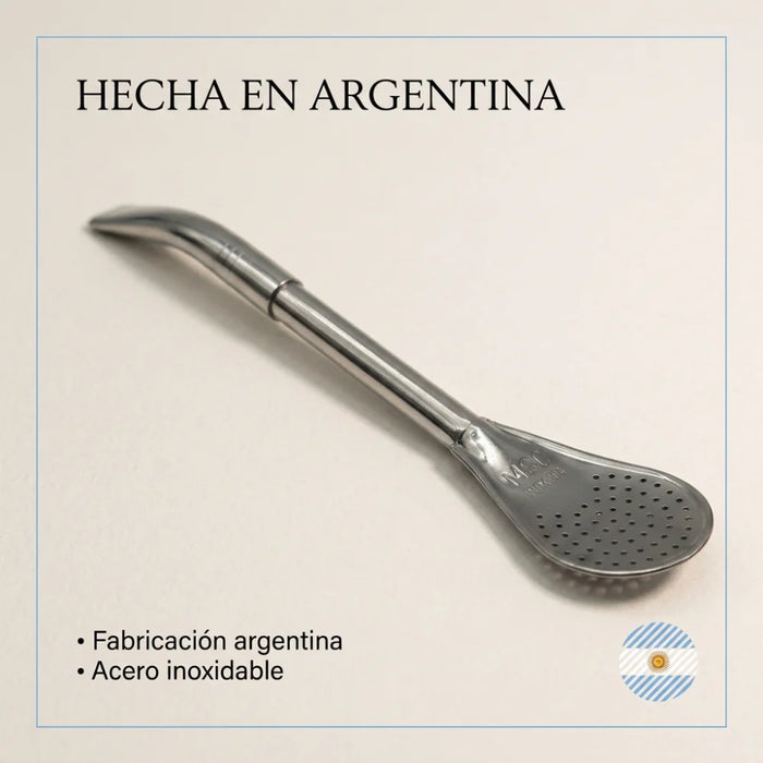 Bombilla Para Mate de Acero Inoxidable