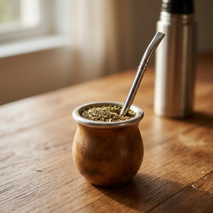 Bombilla Para Mate de Acero Inoxidable