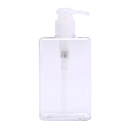 Botella Cuadrada Dispensadora Transparente Con Seguro 150 Ml - Fliperex