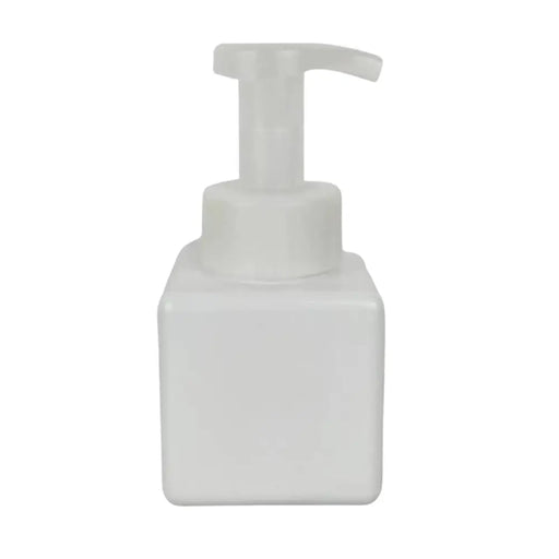 Botella Dispensador De Espuma Cuadrada Blanca 250 Ml - Fliperex
