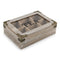 Caja De Te 6 Divisiones Tapa Con Diseño Decorativa Decohogar
