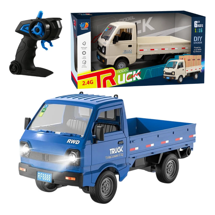 Camion 3/4 de Carga a Control Remoto Escala 1:16 Con Cajas