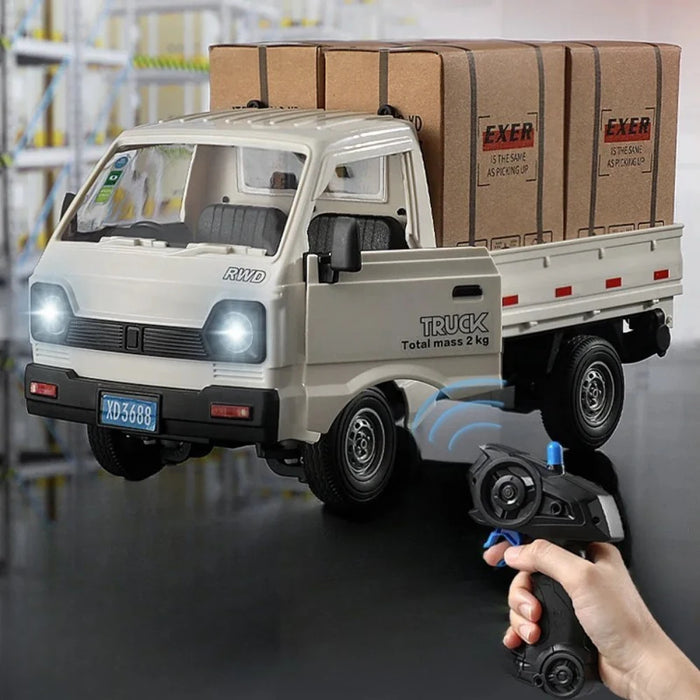 Camion 3/4 de Carga a Control Remoto Escala 1:16 Con Cajas