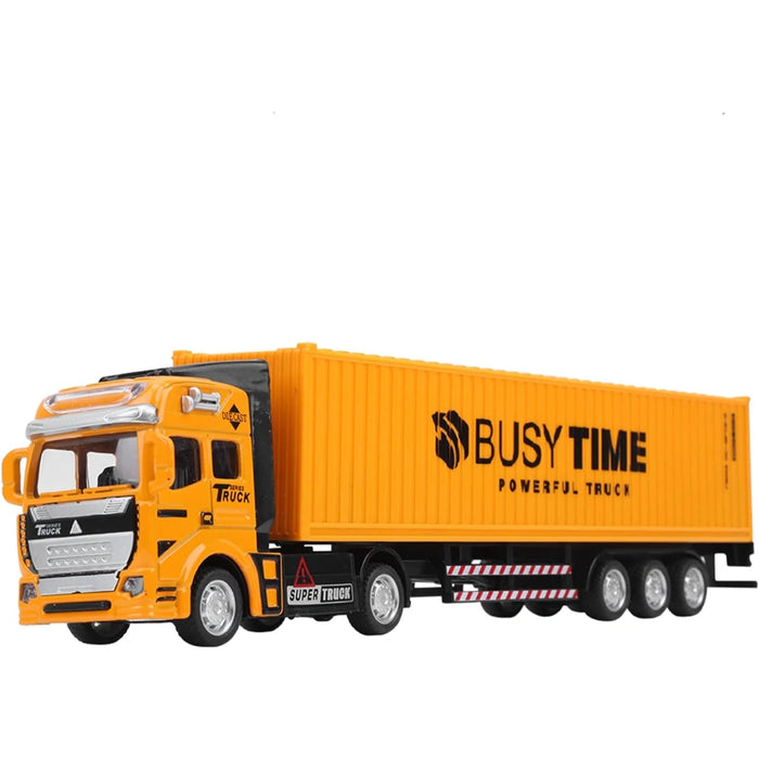 Camión Contenedor Aleación 1:48 Modelo Coche Juguete