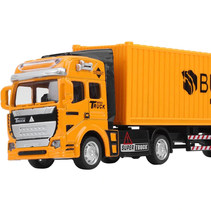 Camión Contenedor Aleación 1:48 Modelo Coche Juguete