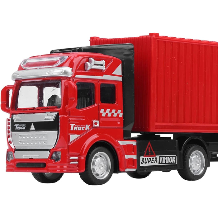 Camión Contenedor Aleación 1:48 Modelo Coche Juguete