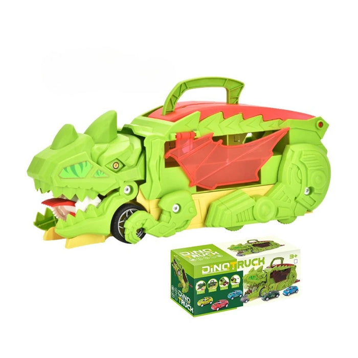 Camion De Carga Maletin Transportador De Dinosaurios Juguete
