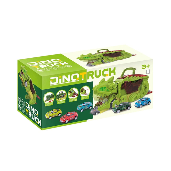Camion De Carga Maletin Transportador De Dinosaurios Juguete
