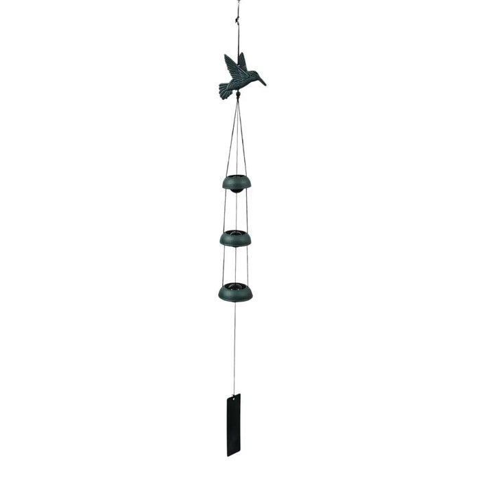 Campana De Viento Diseño Vintage Nórdico De Hierro Retro - Fliperex