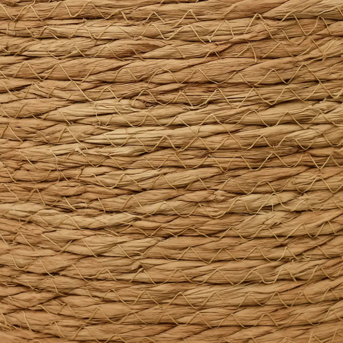 Canasto Cesta De Yute Tejida Con Tapa Acabado Rustico L