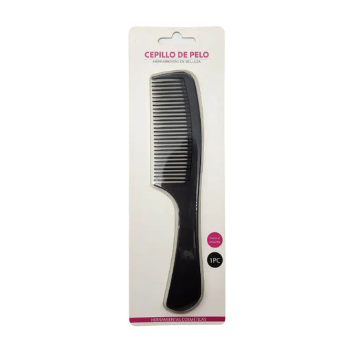 Cepillo Peineta Peine Negro Para El Pelo Peluquería Barberia - Fliperex