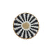 Circulo Decoración De Mimbre Para Pared Casa Terraza Pequeño - Fliperex