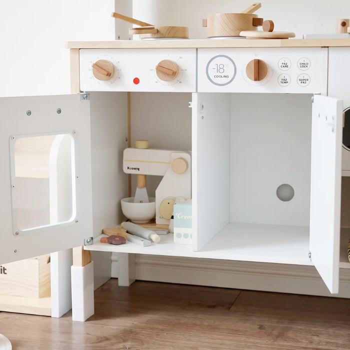 Cocina De Madera Infantil Con Accesorios Didáctica Para Niños