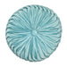 Cojín De Terciopelo Redondo Grande Para Sillón Tela Velvet - Fliperex