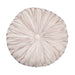 Cojín De Terciopelo Redondo Grande Para Sillón Tela Velvet - Fliperex