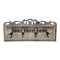 Colgador De Pared Vintage De Madera 4 Ganchos Dobles