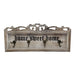 Colgador De Pared Vintage De Madera 4 Ganchos Dobles - Fliperex